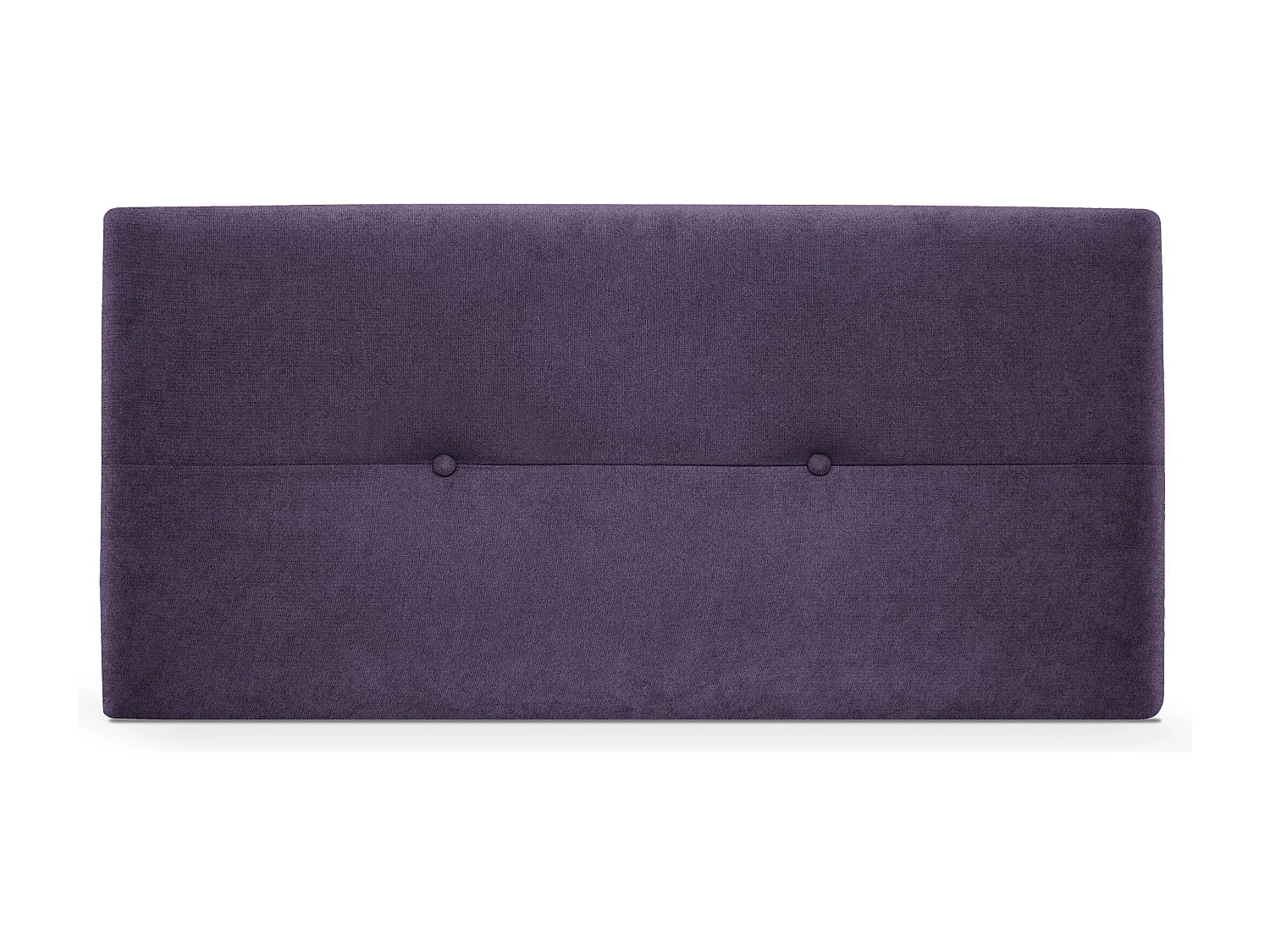 DHOME Testiera in de Tessuto Aqualine con bottoni 95x50cm Letti 90 - Lilla