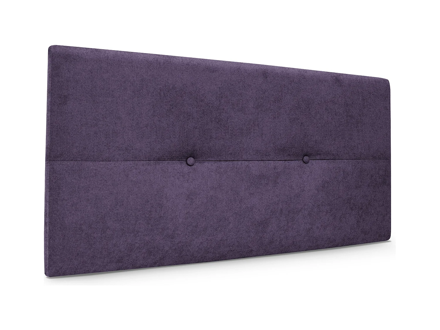 DHOME Tête de lit en tissu Aqualine avec Boutons 95x50cm Lits 90 - Lila