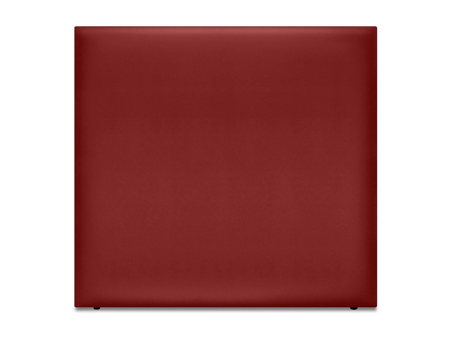 DHOME Cabeceira de  Couro sintético Liso Até o chão 150x120cm Camas 150 - Vermelho