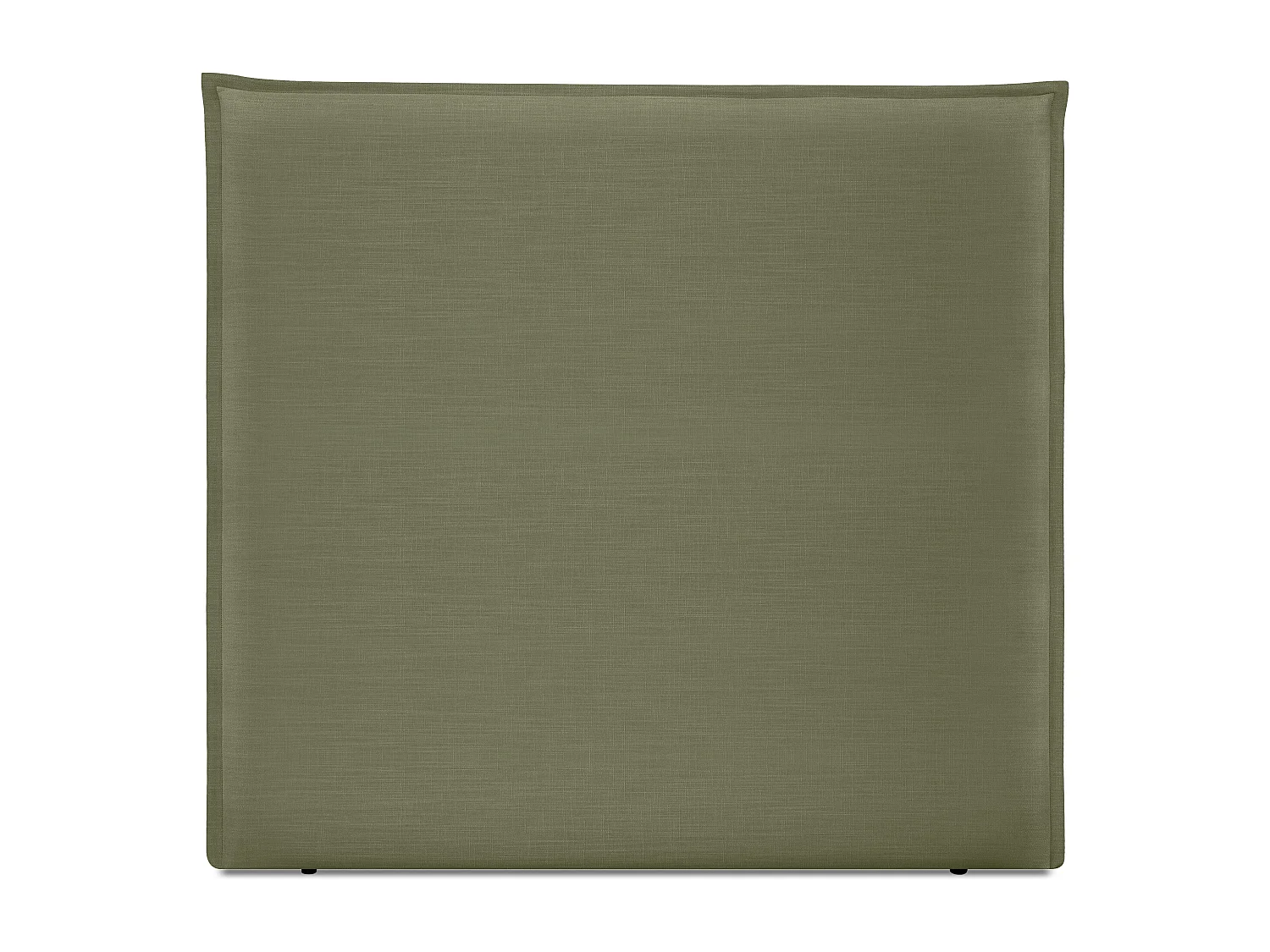 DHOME Cabeceira de  Linho Natural Liso com Acabamento Até o chão 160x120cm Camas 150/160 - Verde