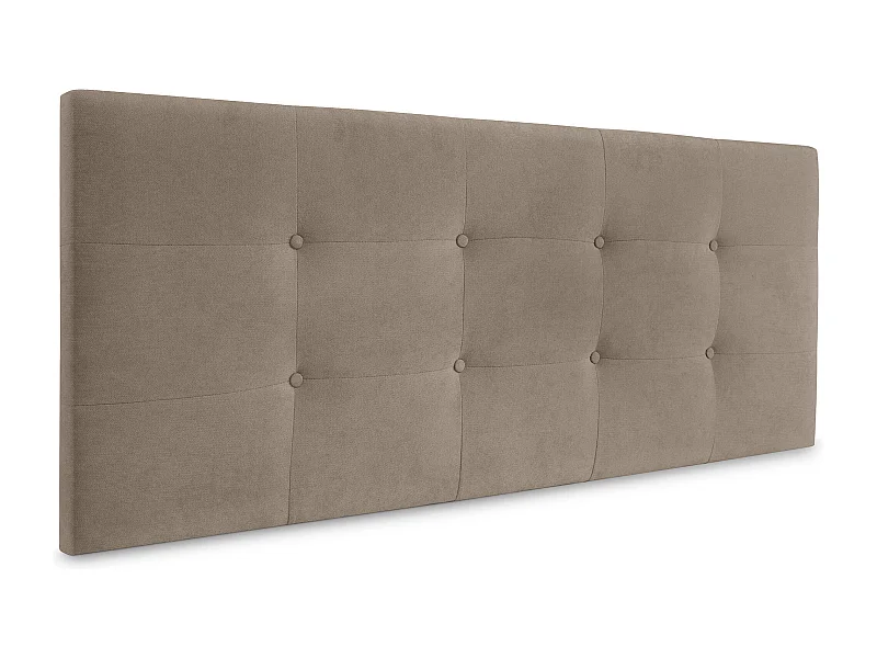 DHOME Aqualine Kopfteil aus getuftetem Stoff, 160 x 60 cm, Betten 150/160 – Tierra