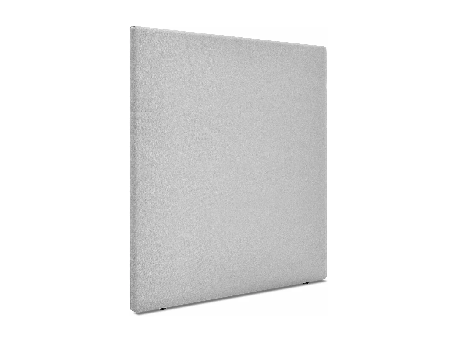 DHOME Cabeceira de  Tecido AquaLinho Liso Até o chão 105x120cm Camas 105 - Cinza Pérola