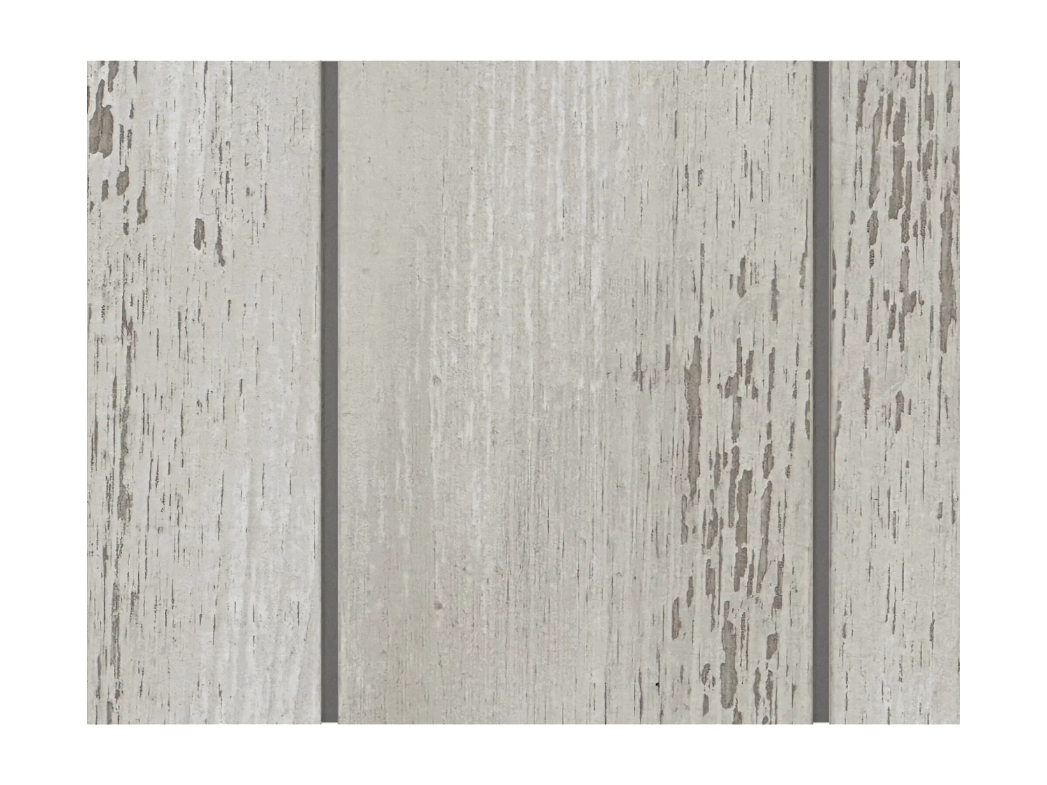 DHOME Tête de lit en bois recyclé DM Style Palette Verticale 145x46 Lits 135/140 - Arctique