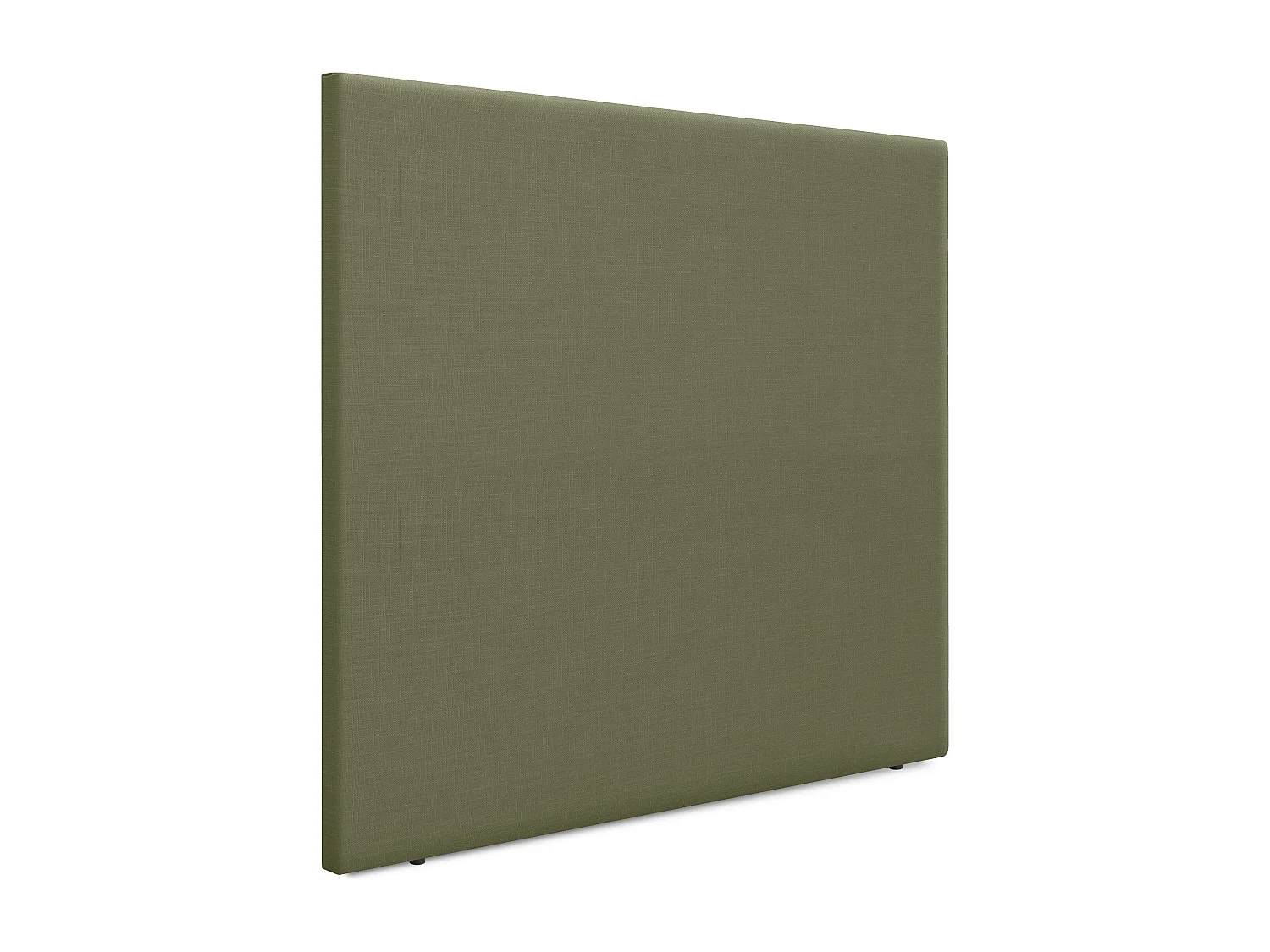 DHOME Cabeceira de  Linho Natural Liso Até o chão 145x120cm Camas 135/140 - Verde