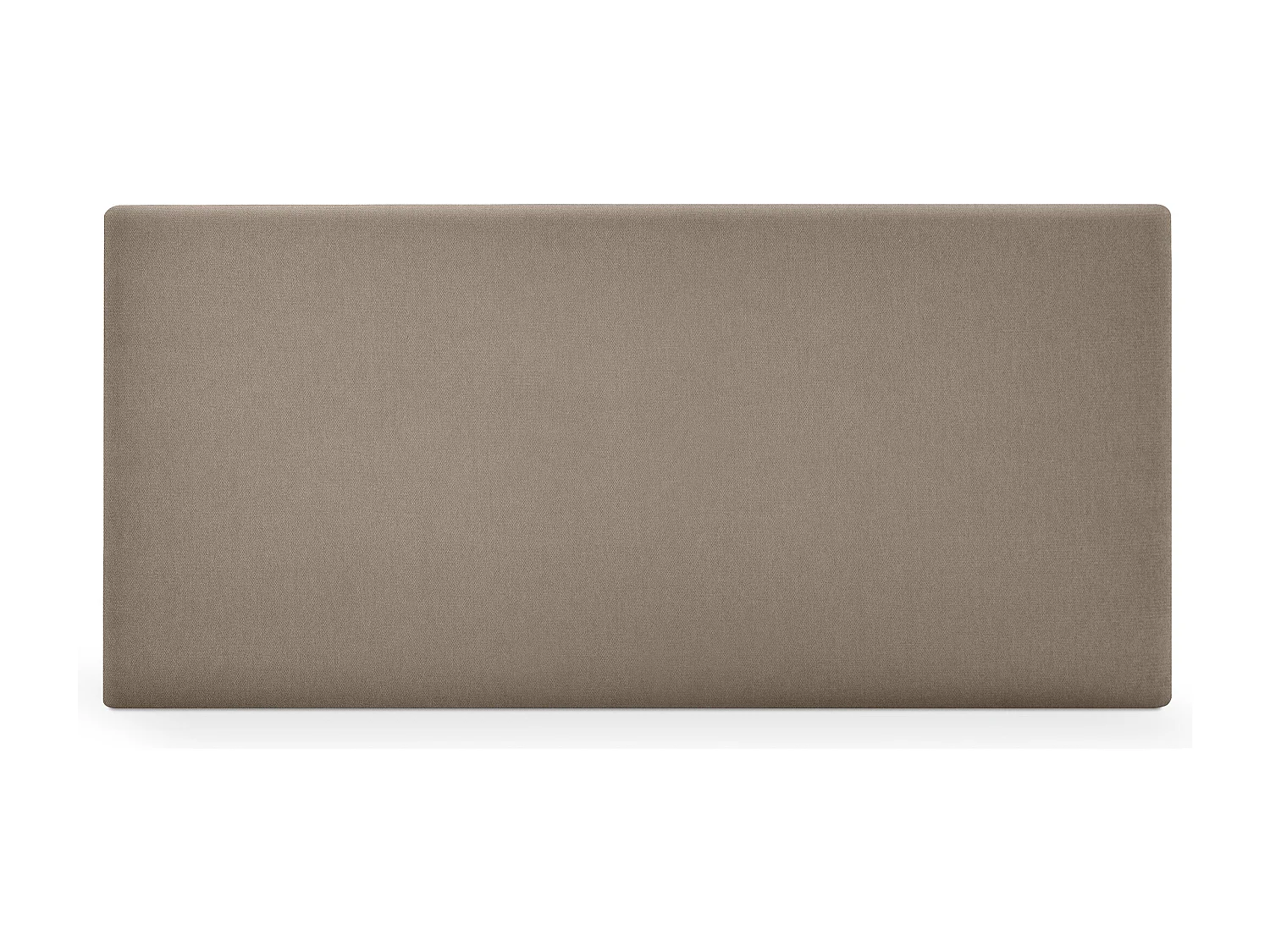 DHOME Cabeceira de  Tecido AquaLinho Liso Até o chão 105x120cm Camas 105 - Terra