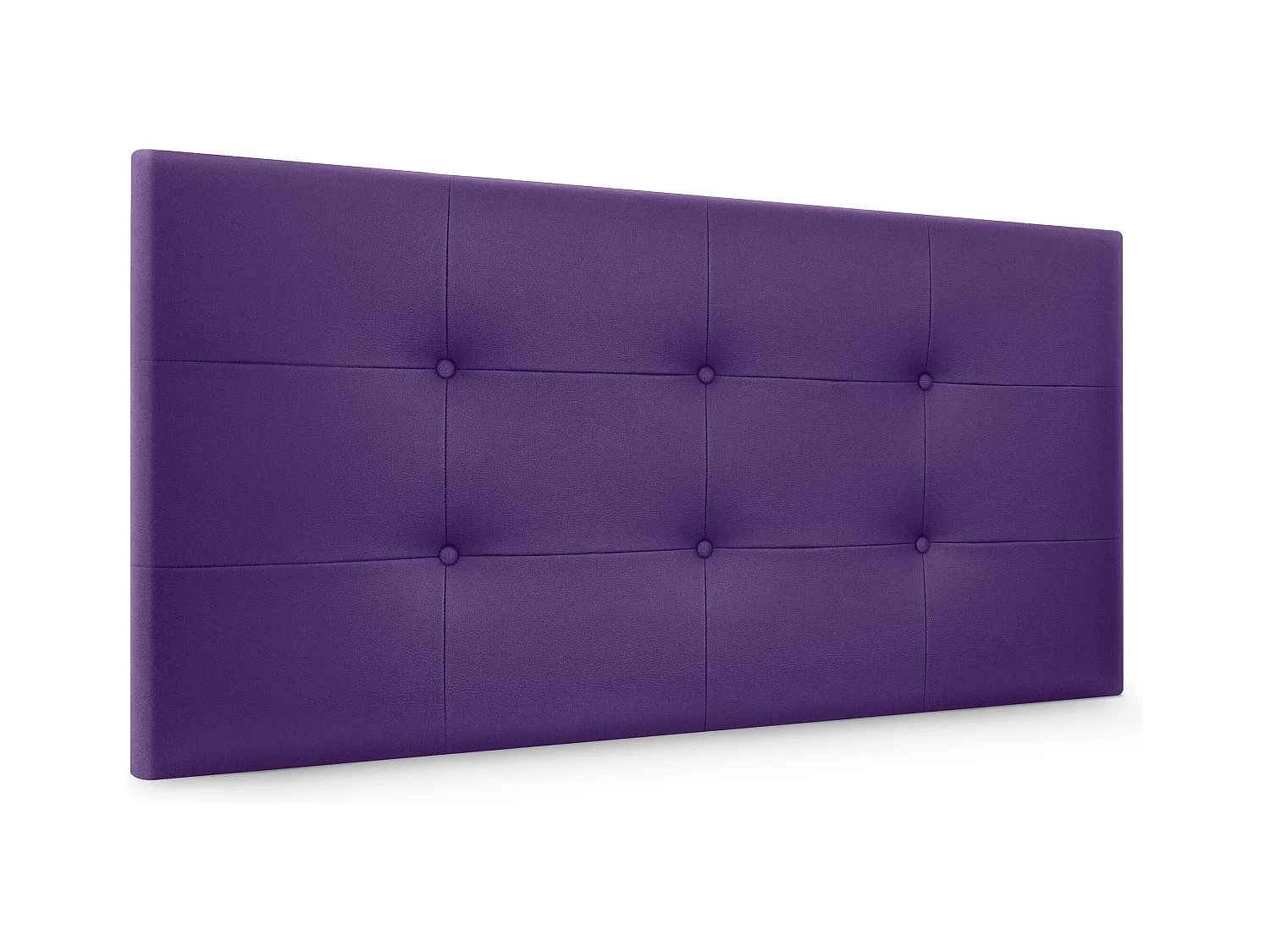 DHOME Tête de lit en Similicuir Capitonné 90x60cm Lits 80/90 - Lilas