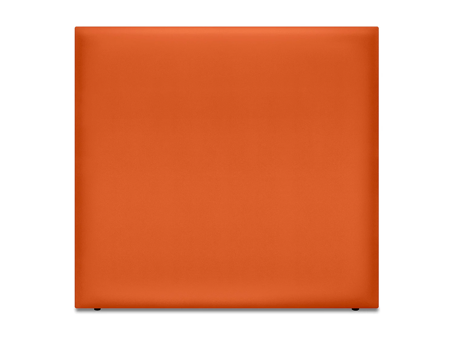 DHOME Cabeceira de  Couro sintético Liso Até o chão 135x120cm Camas 120/135 - Laranja