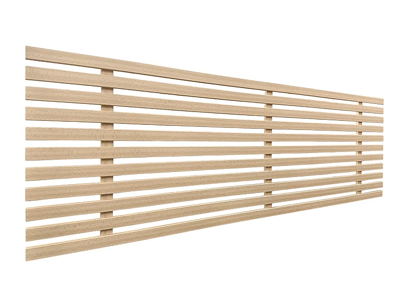 DHOME Recyceltes Holz-Kopfteil MDF Japanischer Stil 160x46cm Betten 150/160 - Naturholz