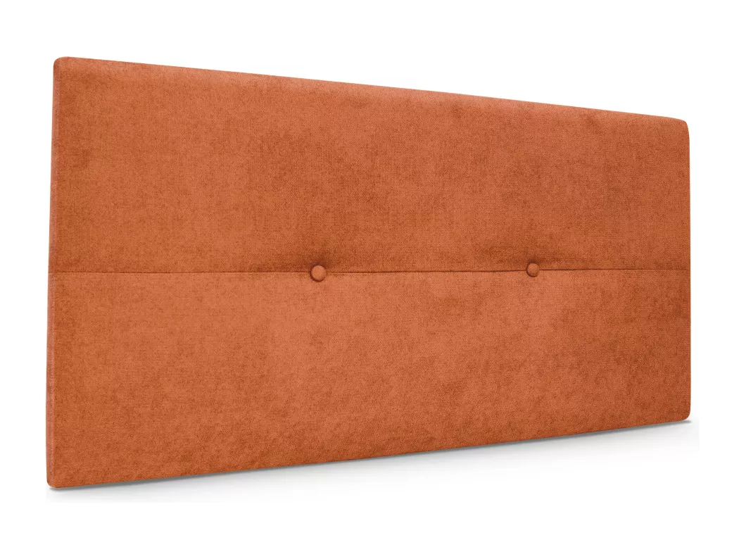 Kauf Unique DHOME Aqualine Kopfteil aus Stoff mit Knöpfen 110x50cm Betten 105 - Orange