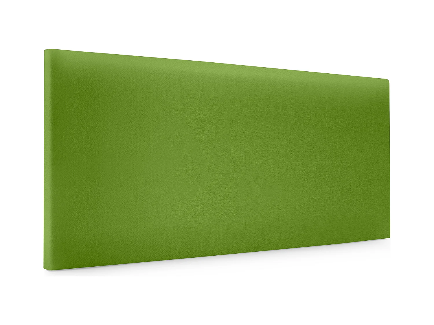 DHOME Tête de lit simili cuir lisse 90x50cm Lits 80/90 - Vert