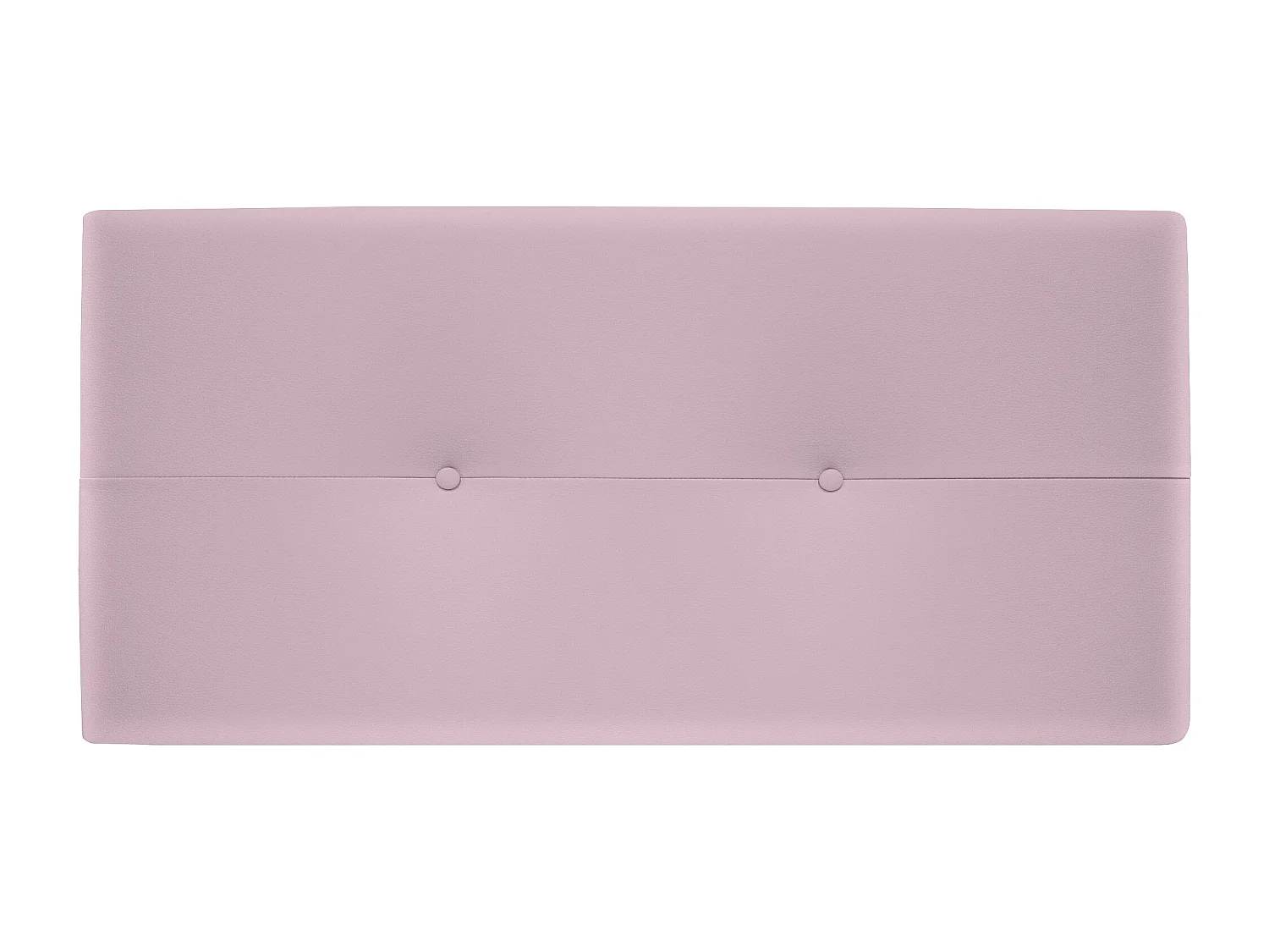 DHOME kunstleer hoofdeinde met knopen 95x50cm bedden 90 - roze