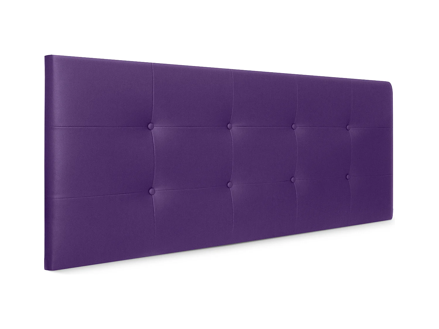 DHOME Tête de Lit en Similicuir Capitonnée 160x60cm Lit 150/160 - Lilas