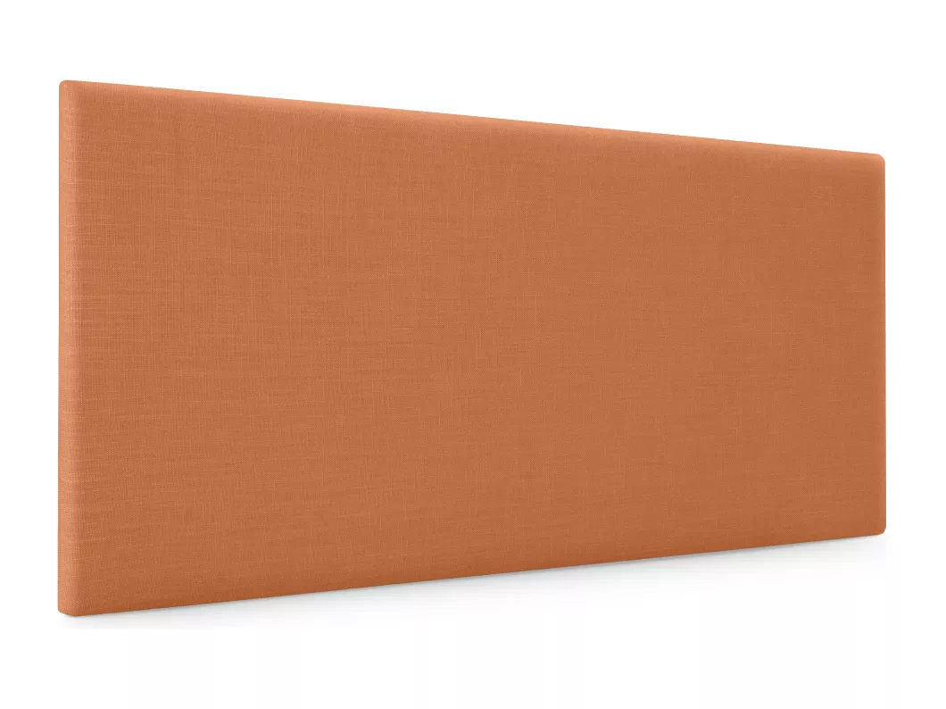 Kauf Unique DHOME Schlichtes Kopfteil aus Naturleinen 80x50cm Betten 70/80/90 - Orange