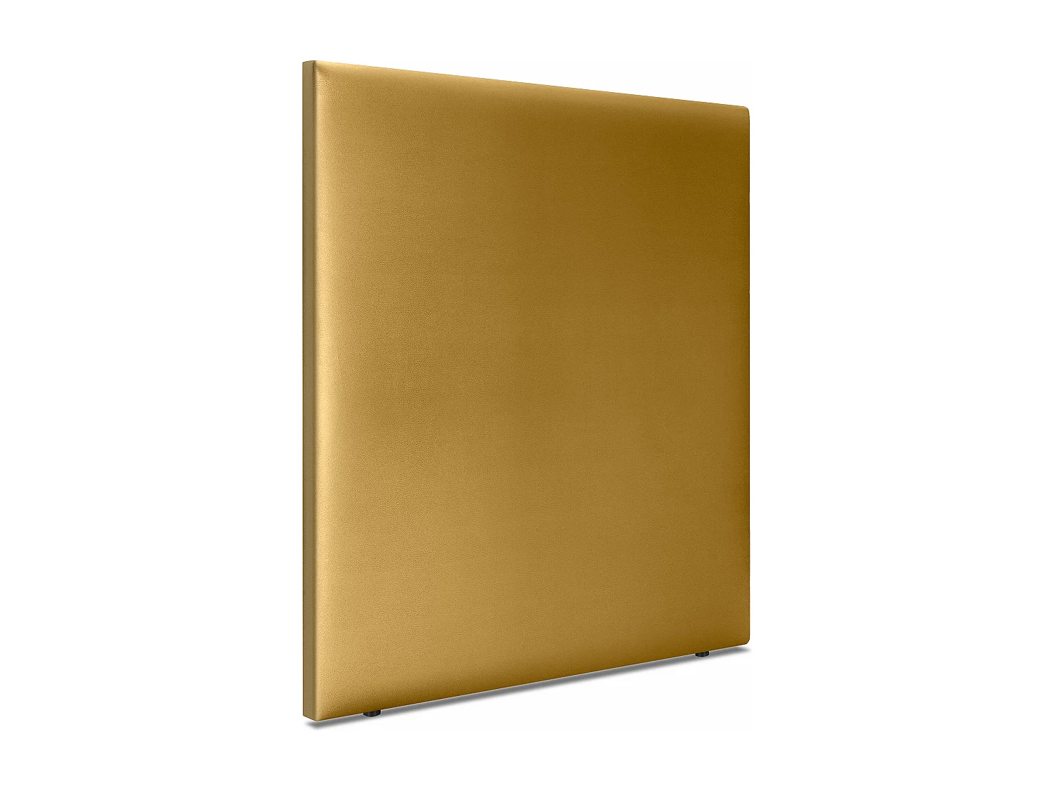 DHOME Cabeceira de  Couro sintético Liso Até o chão 110x120cm Camas 105 - Dourado