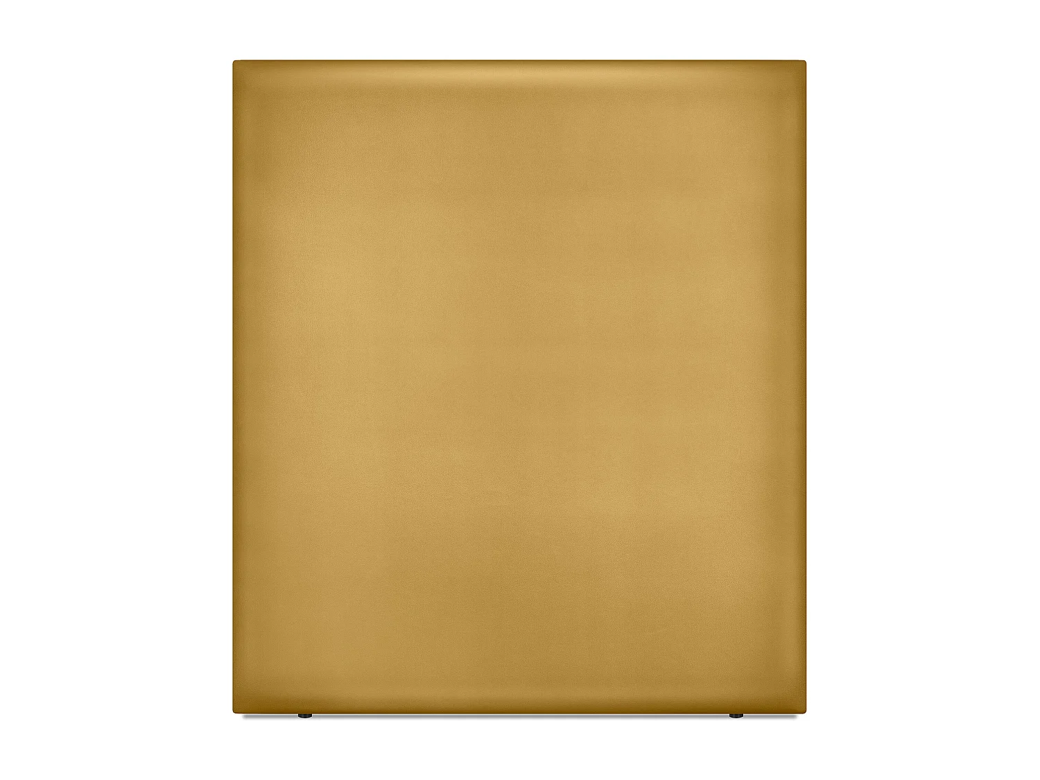 DHOME Cabeceira de  Couro sintético Liso Até o chão 110x120cm Camas 105 - Dourado