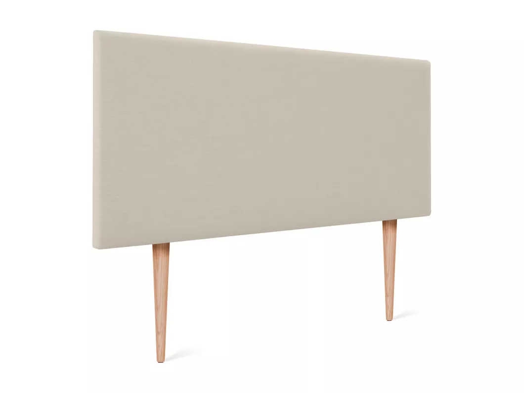 Kauf Unique DHOME Schlichtes Kopfteil aus Naturleinen 80x105cm Mit Beinen Betten 70/80/90 - Beige