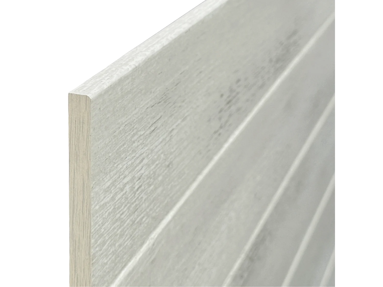 DHOME Tête de lit en bois recyclé MDF Palet Style Horizontal 150x46cm Lits 150 - Arctique