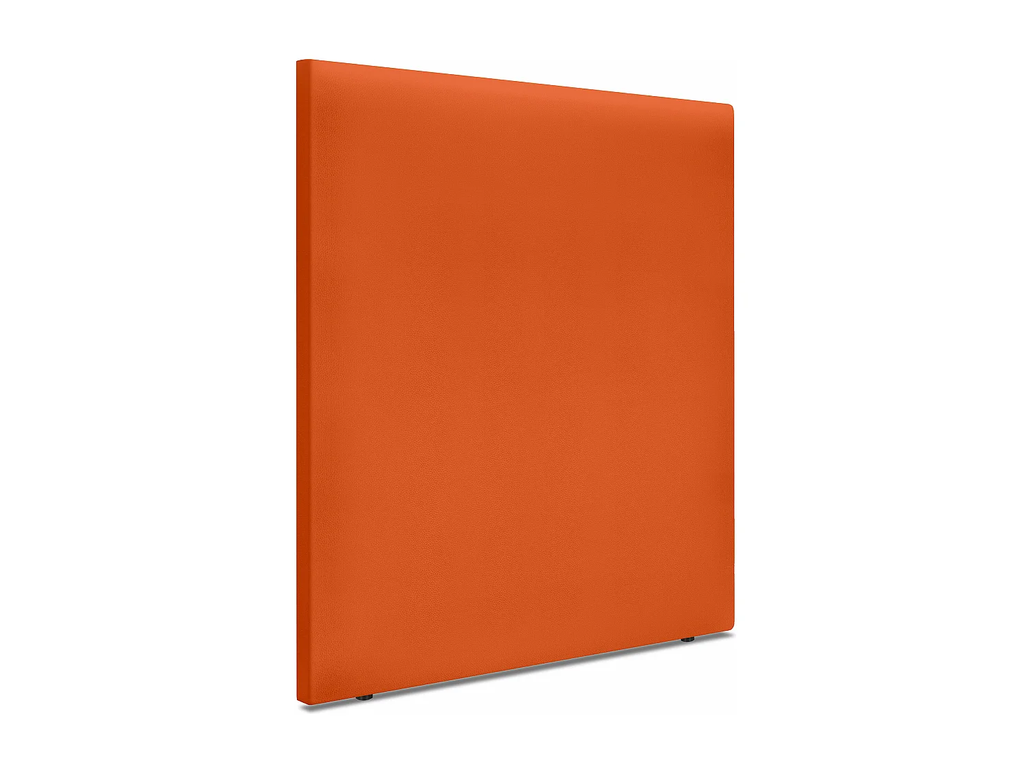 DHOME Cabeceira de  Couro sintético Liso Até o chão 95x120cm Camas 90 - Laranja