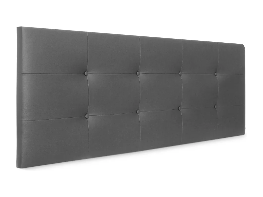 Kauf Unique DHOME getuftetes Kunstleder-Kopfteil 160 x 60 cm für 150/160 Betten – Grau