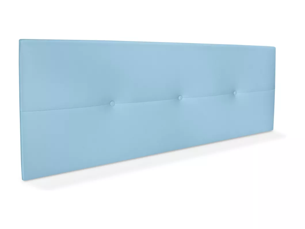 Kauf Unique DHOME Kopfteil aus Kunstleder mit Knöpfen 150x50cm Betten 150 - Hellblau