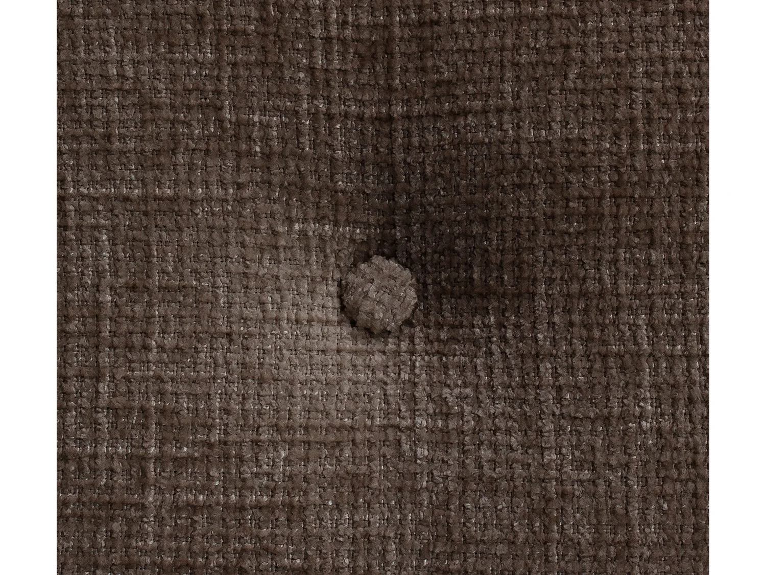 DHOME Cabeceira de  Lã Natural com Botões 135x50cm Camas 120/135 - Marrom