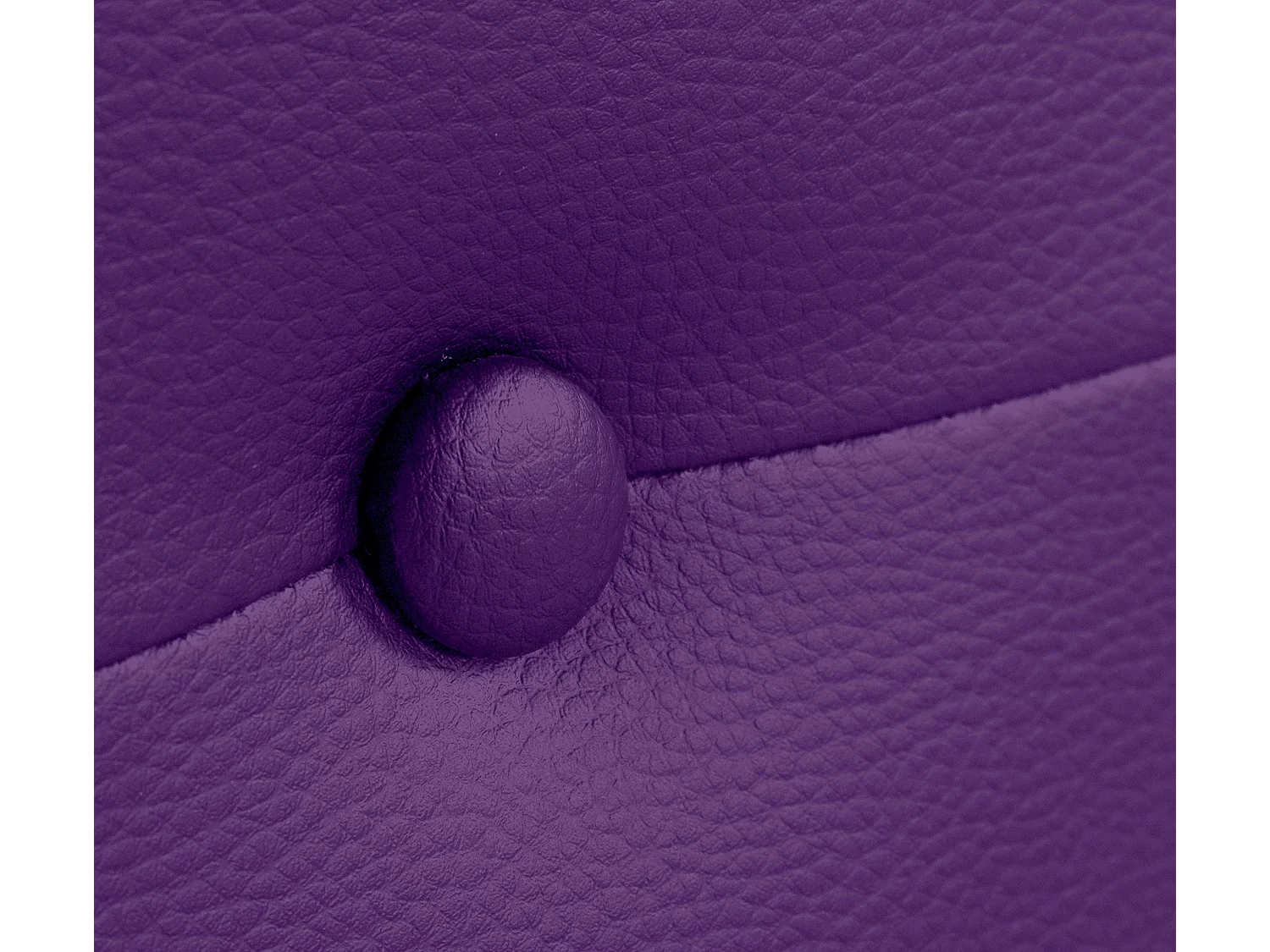 DHOME Testiera in de Similpelle con bottoni 110x50cm Letti 105 - Lilla