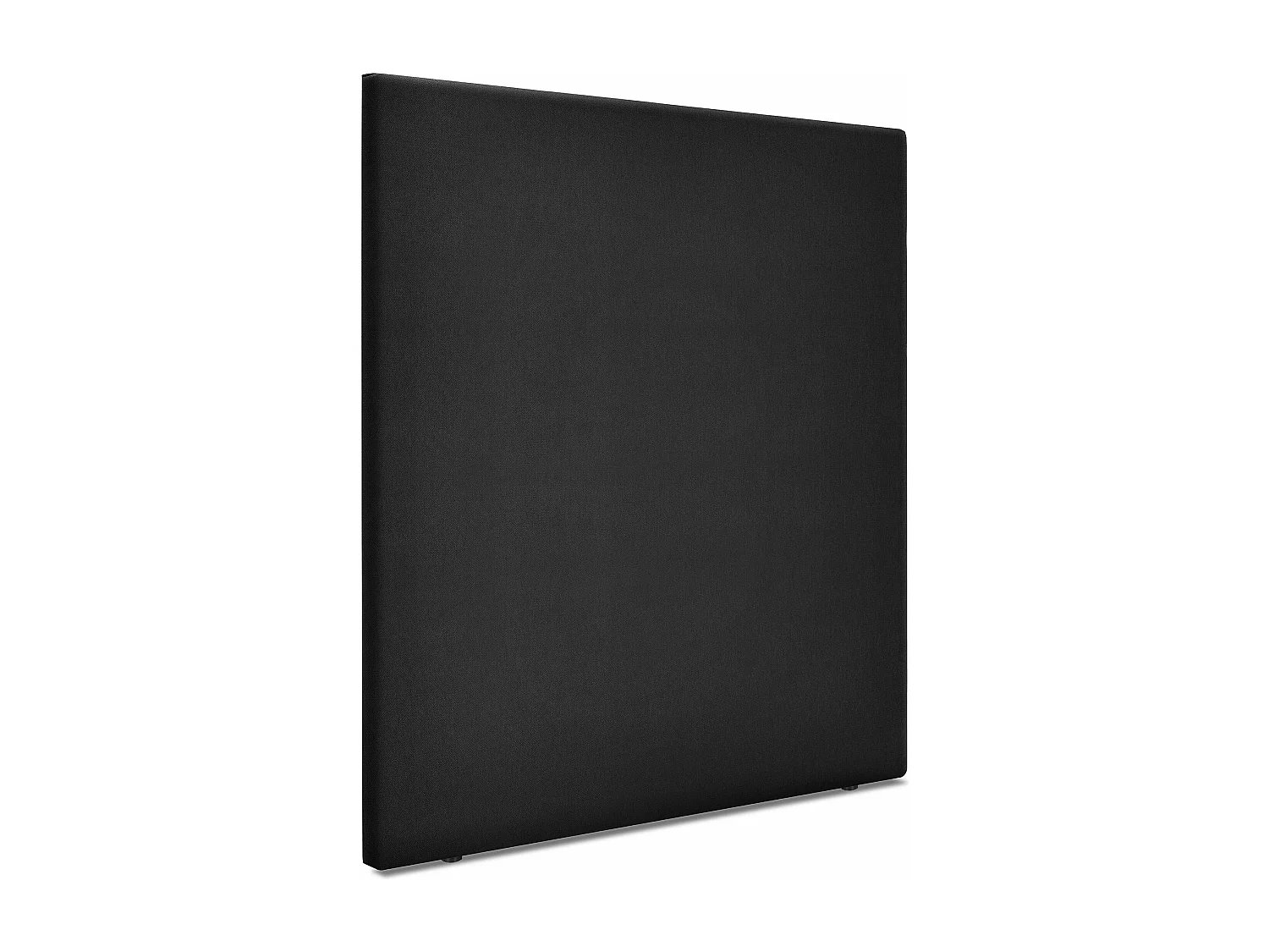 DHOME Cabeceira de  Tecido AquaLinho Liso Até o chão 95x120cm Camas 90 - Preto