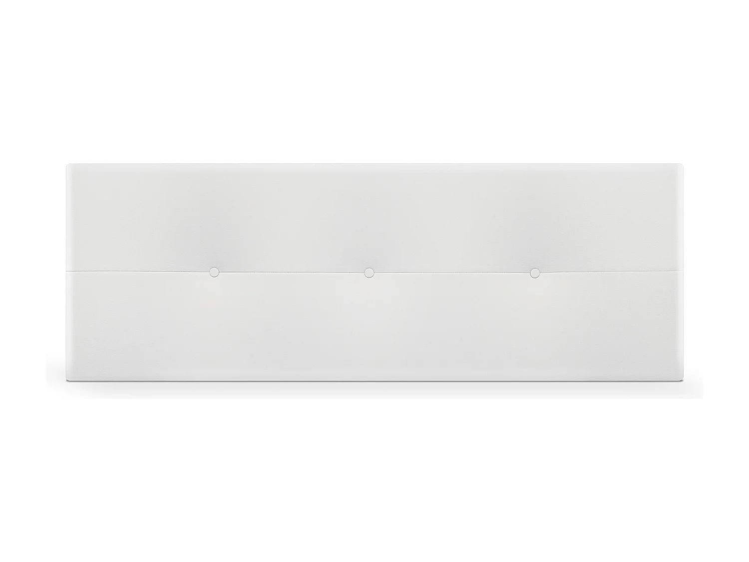 DHOME kunstleer hoofdeinde met knopen 150x50cm bedden 150 - wit