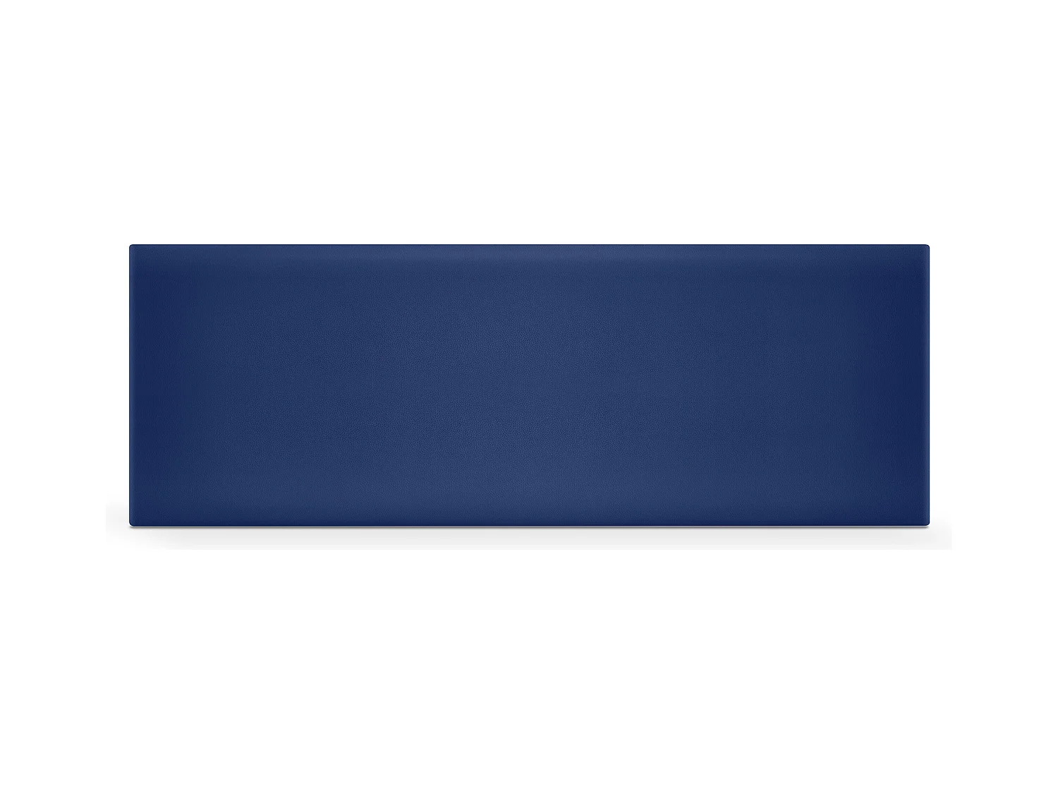 DHOME Glad kunstleer hoofdeinde 160x50cm voor 150/160 bedden - Blauw