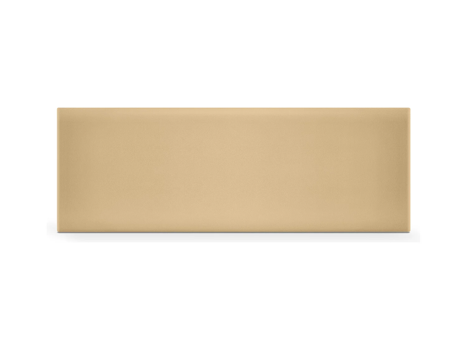 DHOME Tête de lit simili cuir lisse 160x50cm Lits 150/160 - Vanille