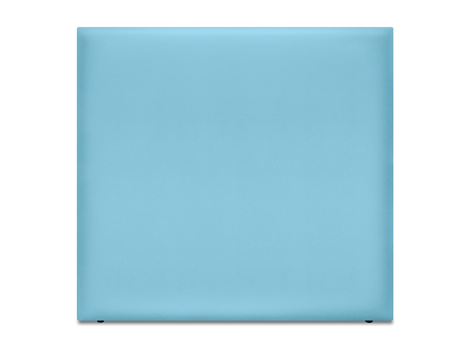 DHOME Cabeceira de  Couro sintético Liso Até o chão 150x120cm Camas 150 - Céu azul