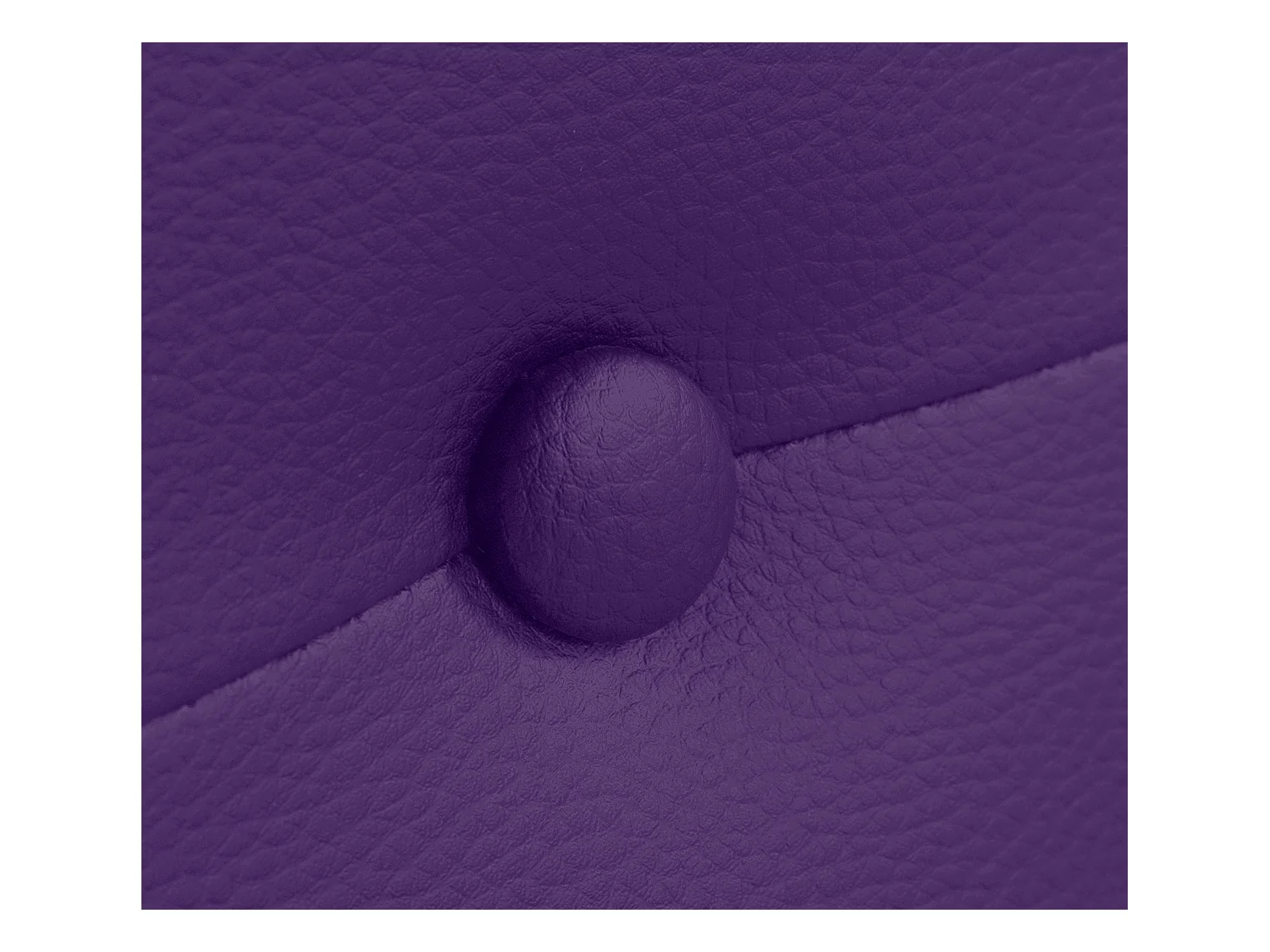 DHOME Kopfteil aus Kunstleder mit Knöpfen 135x105cm Mit Beinen Betten 120/135 - Lila