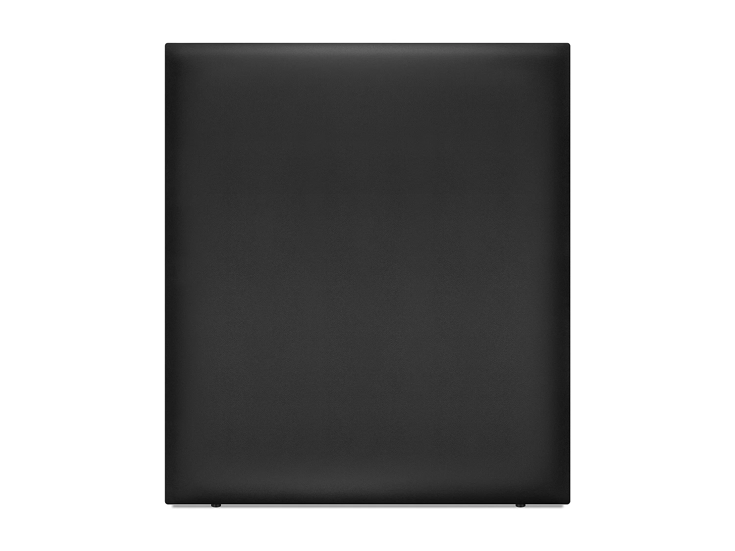 DHOME Cabeceira de  Couro sintético Liso Até o chão 90x120cm Camas 80/90 - Preto