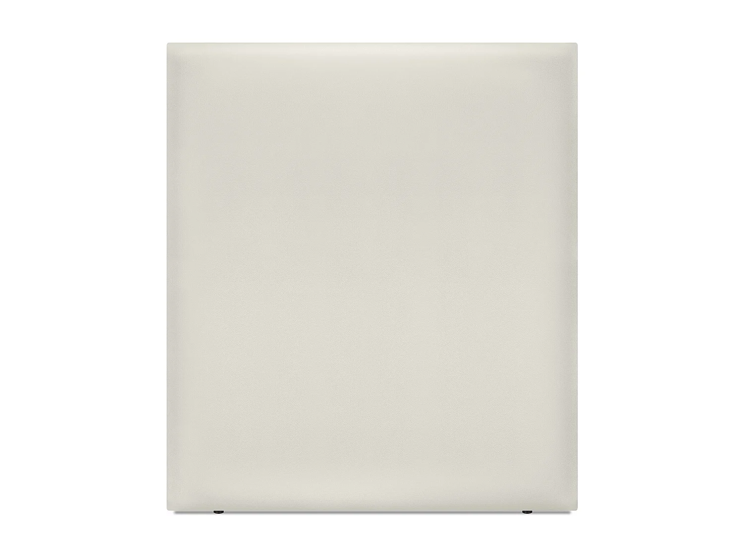 DHOME Cabeceira de  Couro sintético Liso Até o chão 95x120cm Camas 90 - Osso Branco