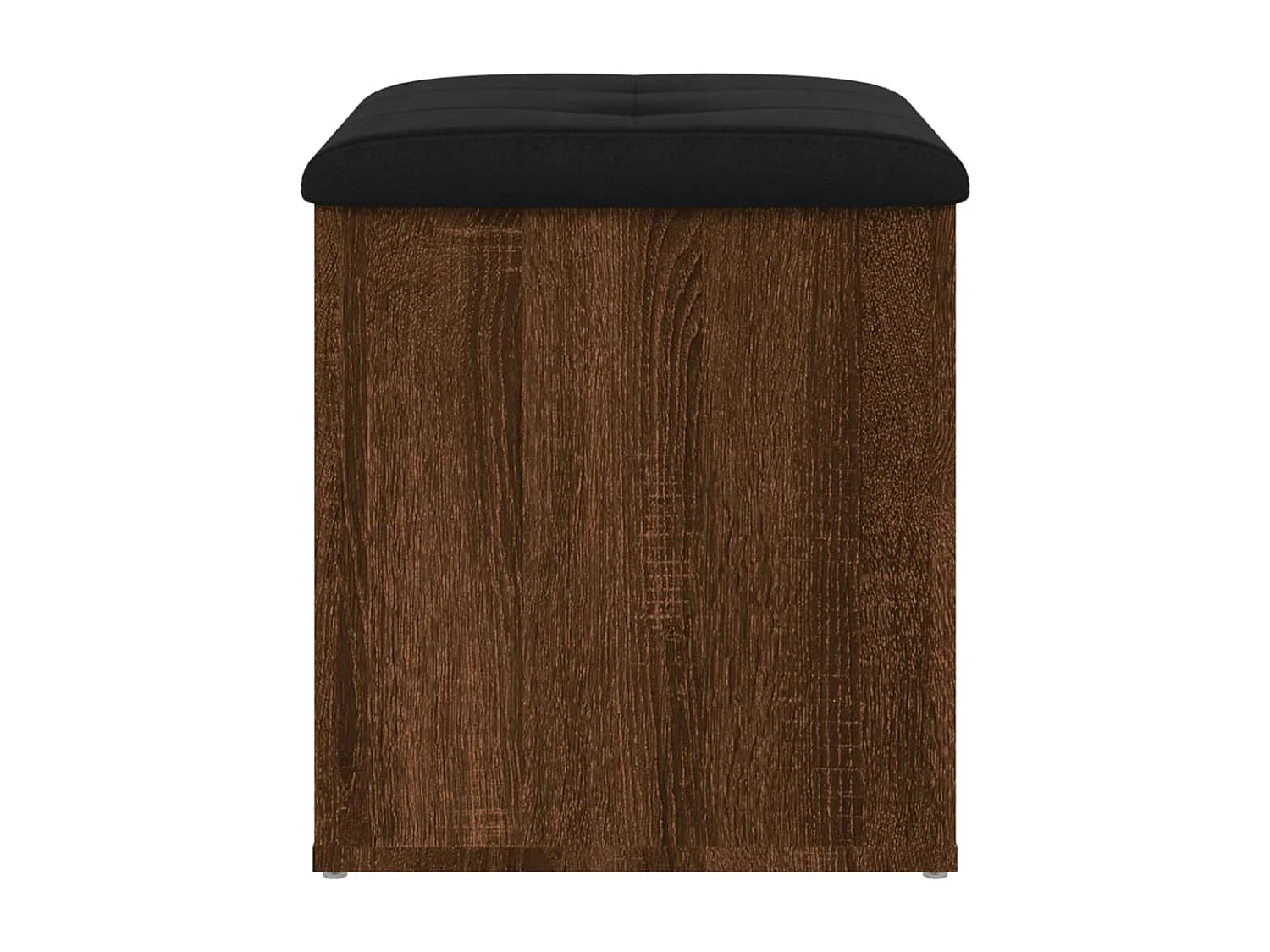Banc de rangement chêne marron 42x42x45 bois d'ingénierie