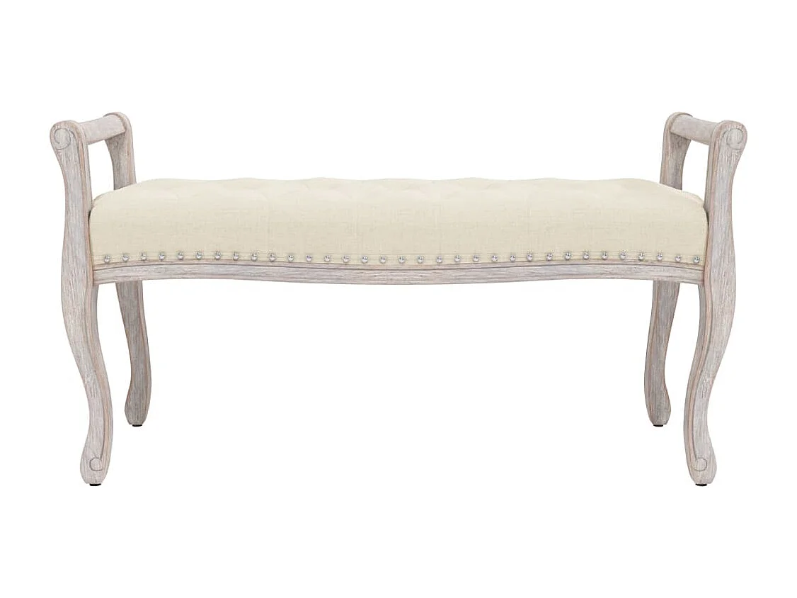 Banc beige 110x45x60 lin
