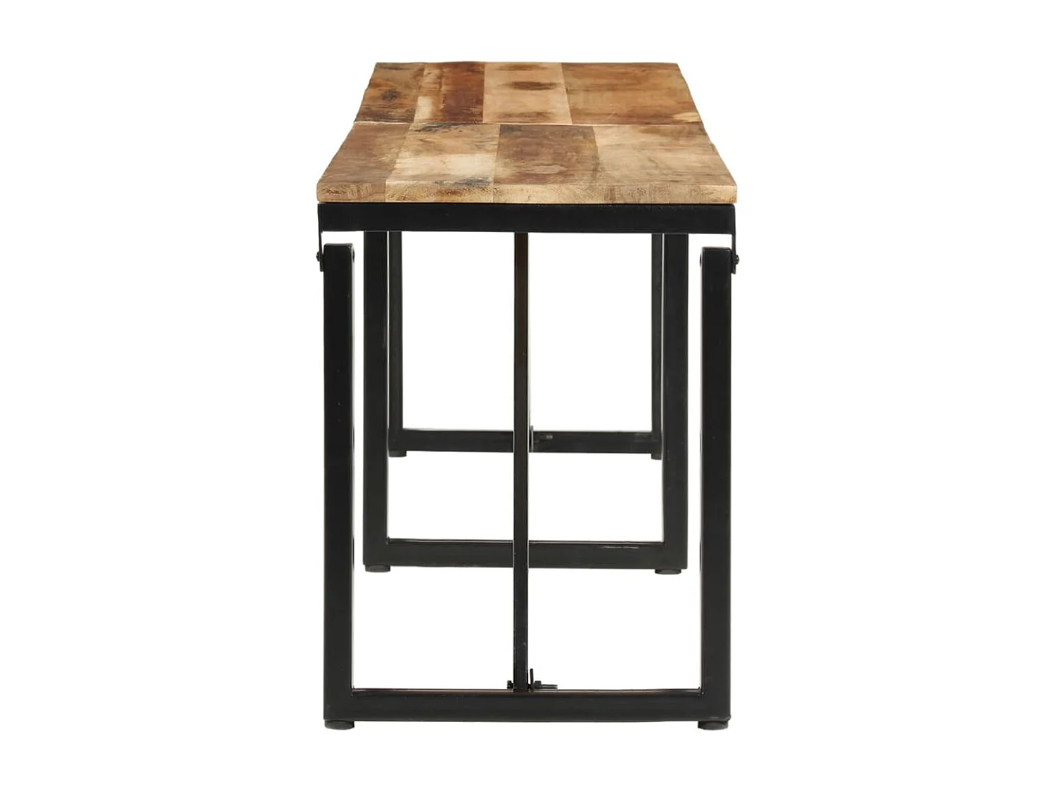 Banc 160x35x46 bois massif de manguier