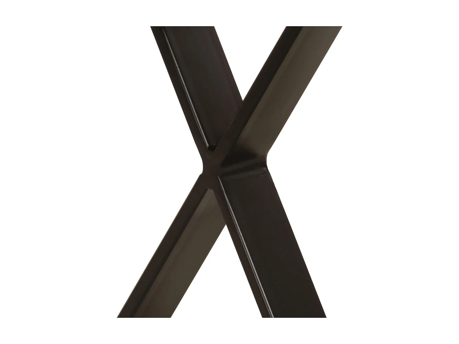 Banc avec bord vivant 105cm bois de manguier massif