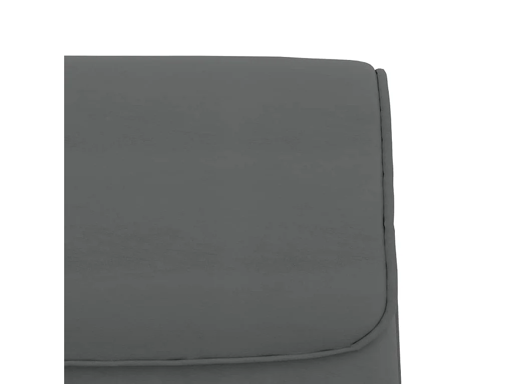 Banc Gris 100x64x80 Similicuir