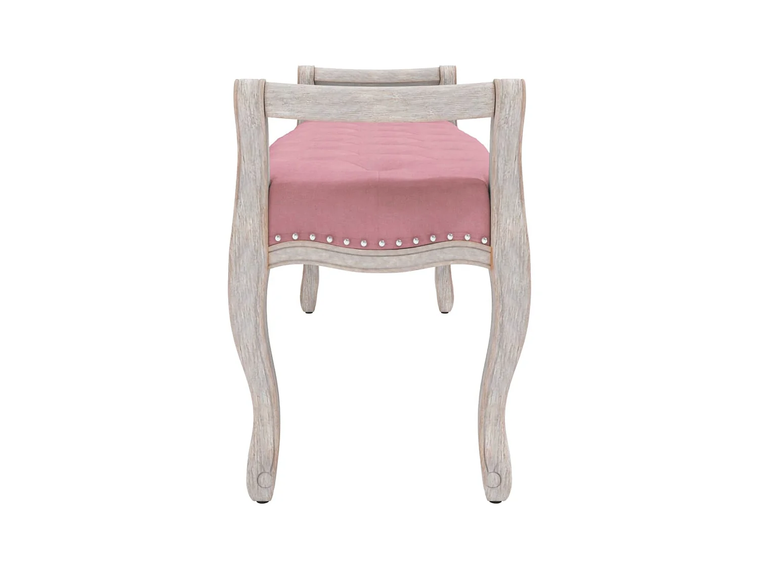 Banc Rose 110x45x60 Velours