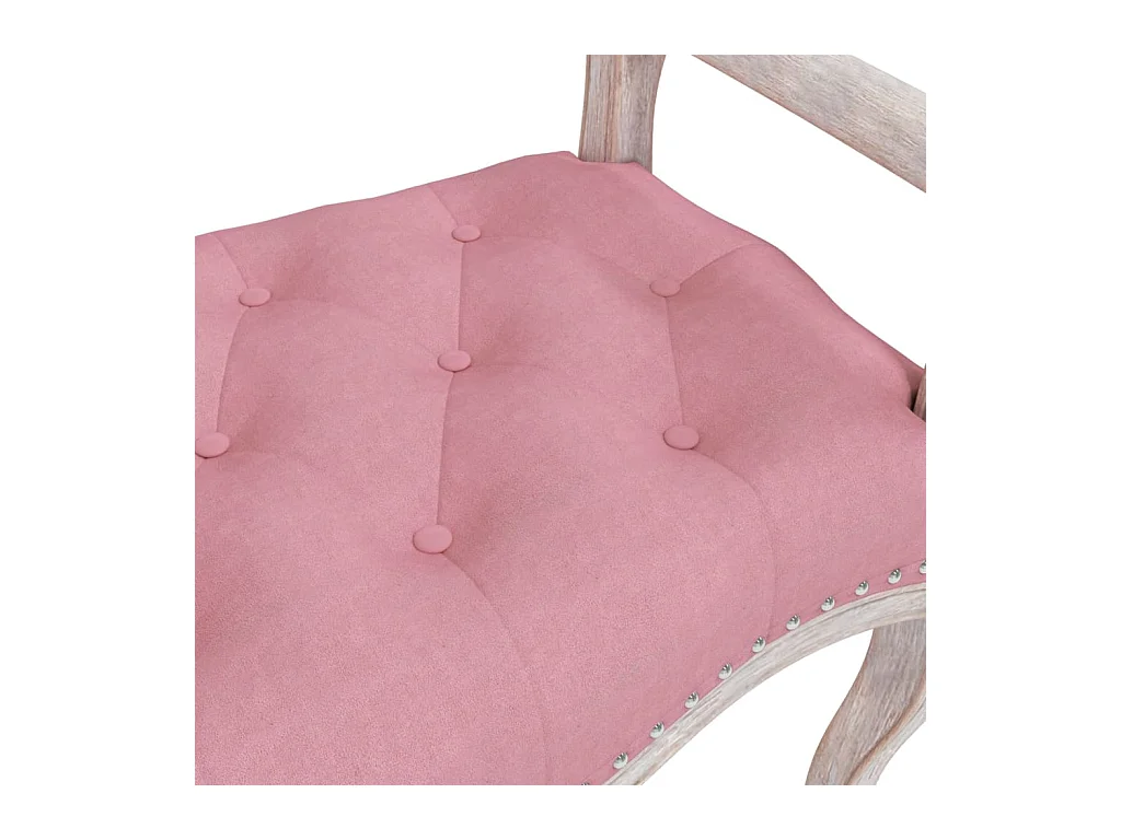 Banc Rose 110x45x60 Velours