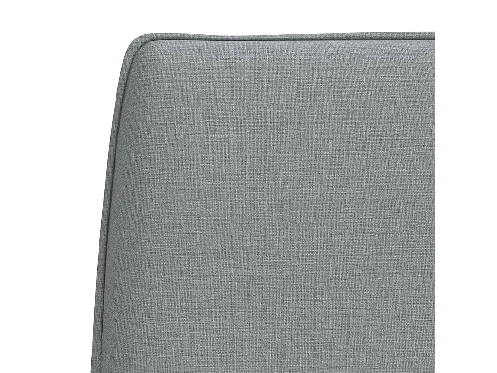 Banc Gris clair 100x75x76 Tissu