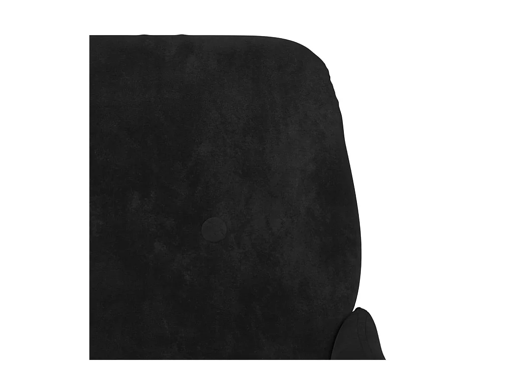 Banc Noir 108x79x79 Velours