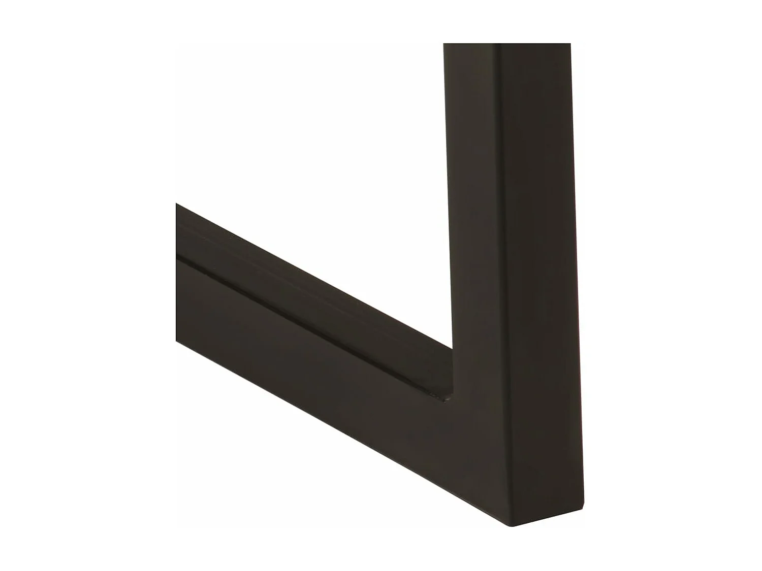 Banc avec bord vivant 105cm bois de manguier massif