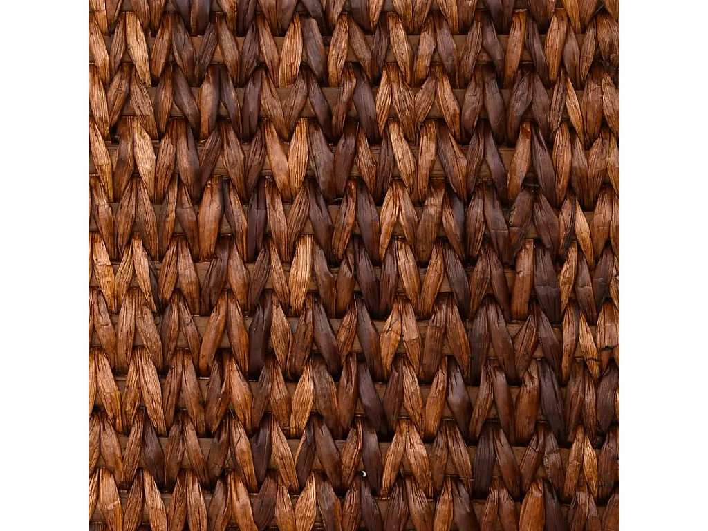 Bancs de rangement 2 pcs avec coussin marron 69cm quenouille