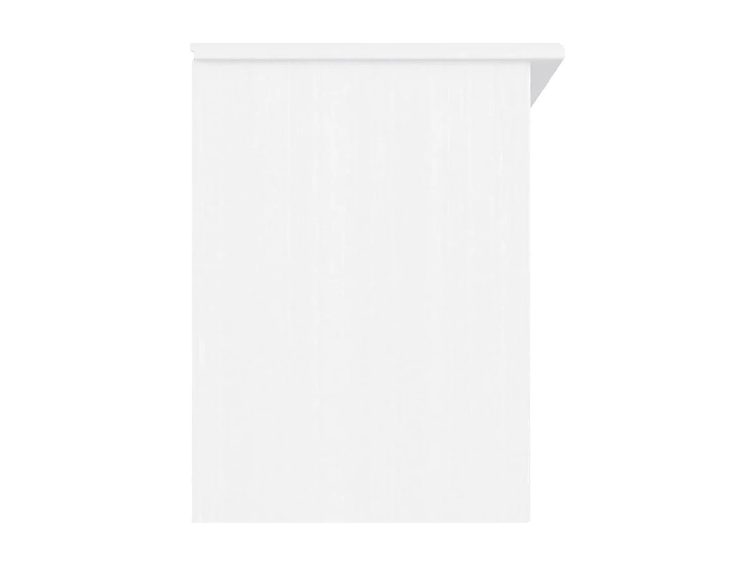 Schoenenbankje ALTA 100x35x45 cm massief grenenhout wit