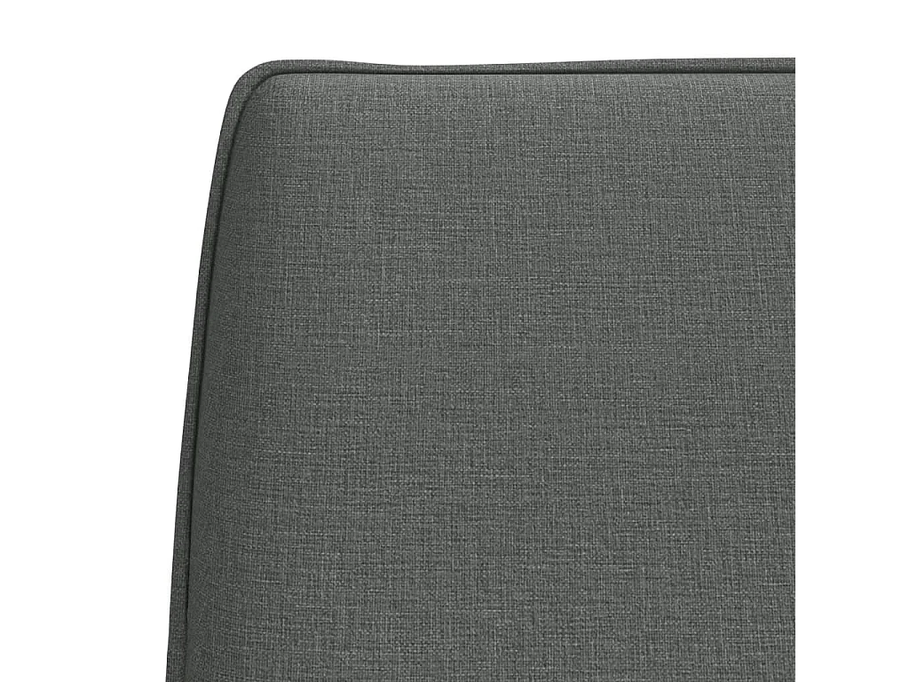 Banc Gris foncé 100x75x76 Tissu