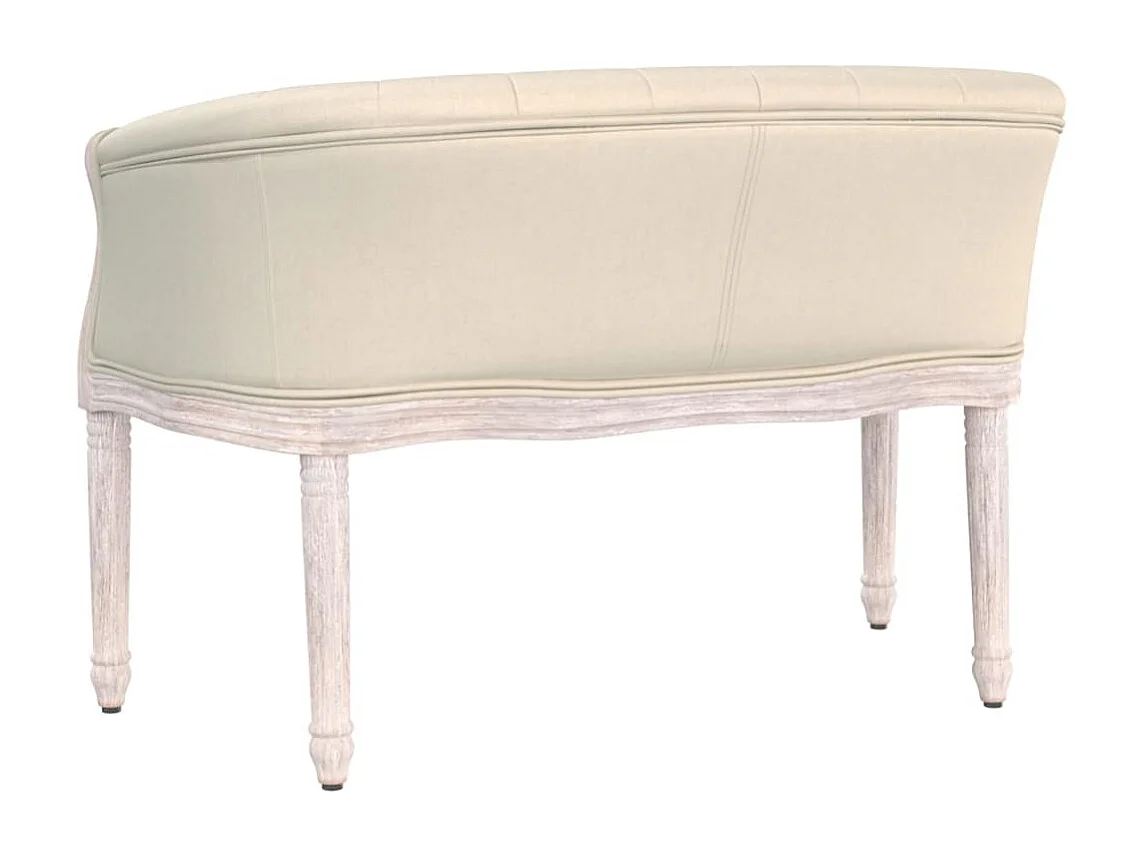 Banc beige 98x56x69 lin