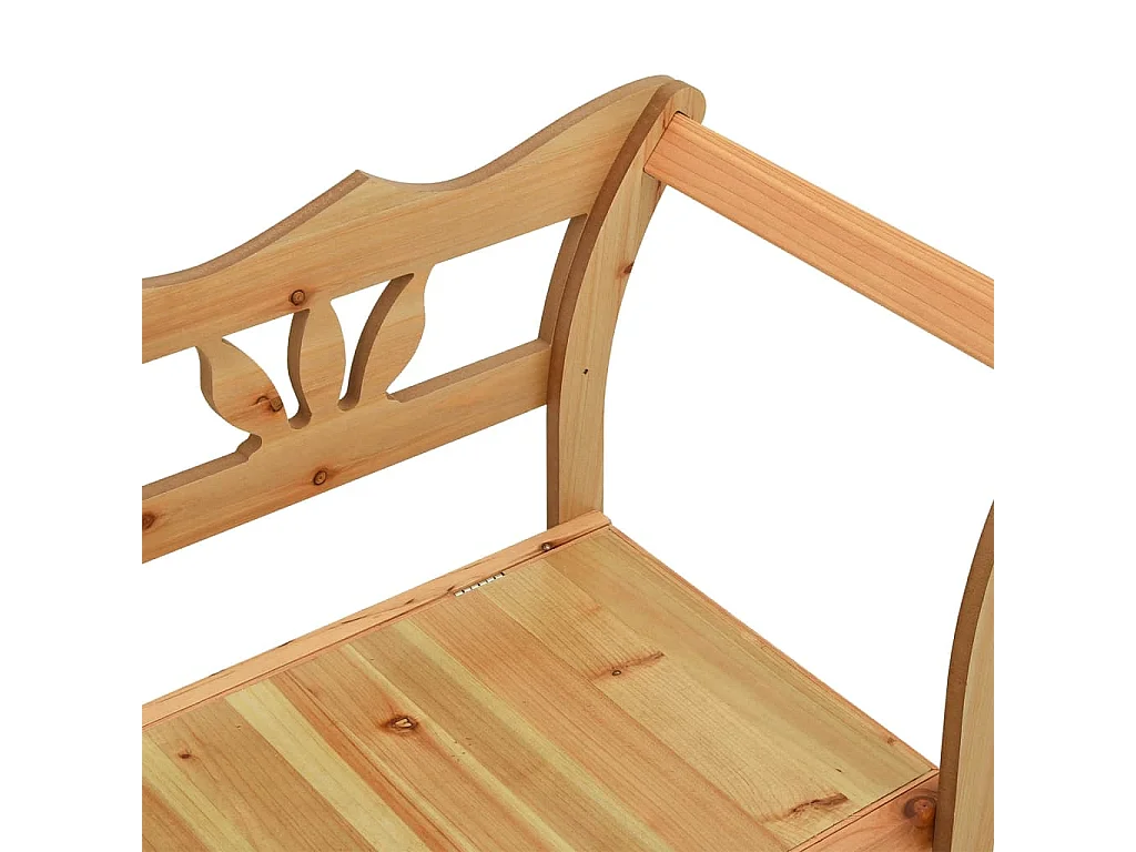 Banc 107x45x75,5 Bois de sapin solide