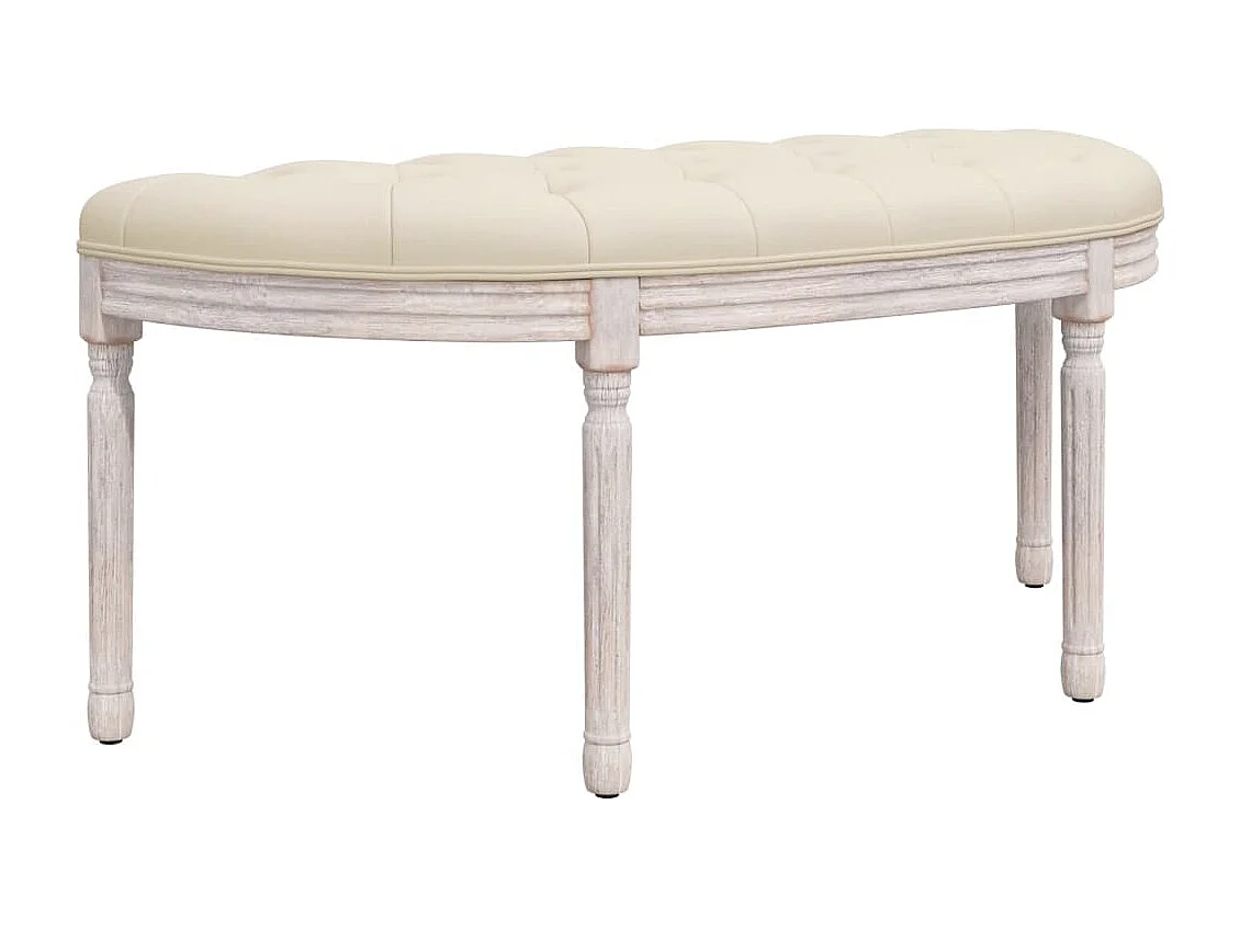 Banc beige 110,5x45x49 lin